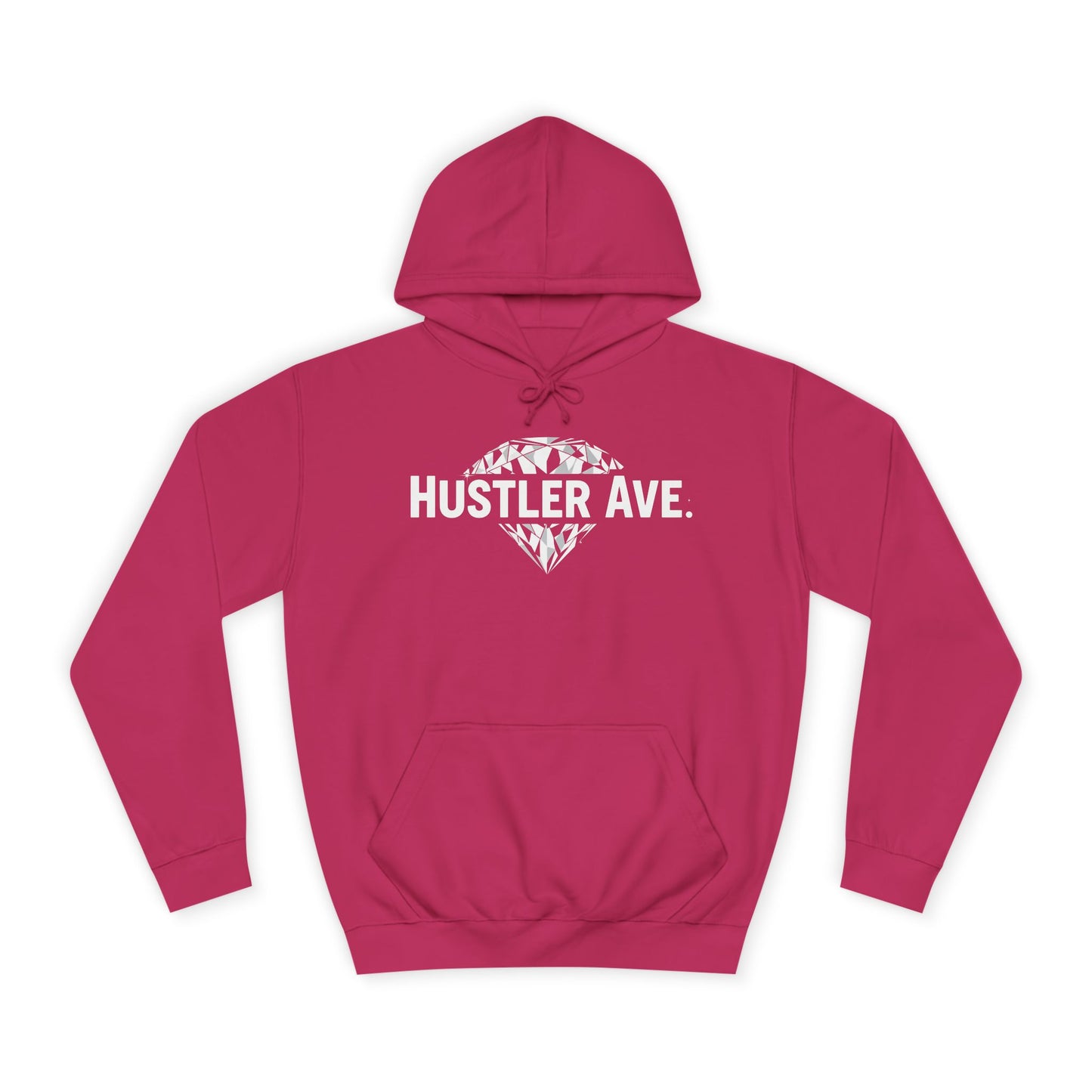 Base "Hustler Ave" Diamond Status College Hoodie