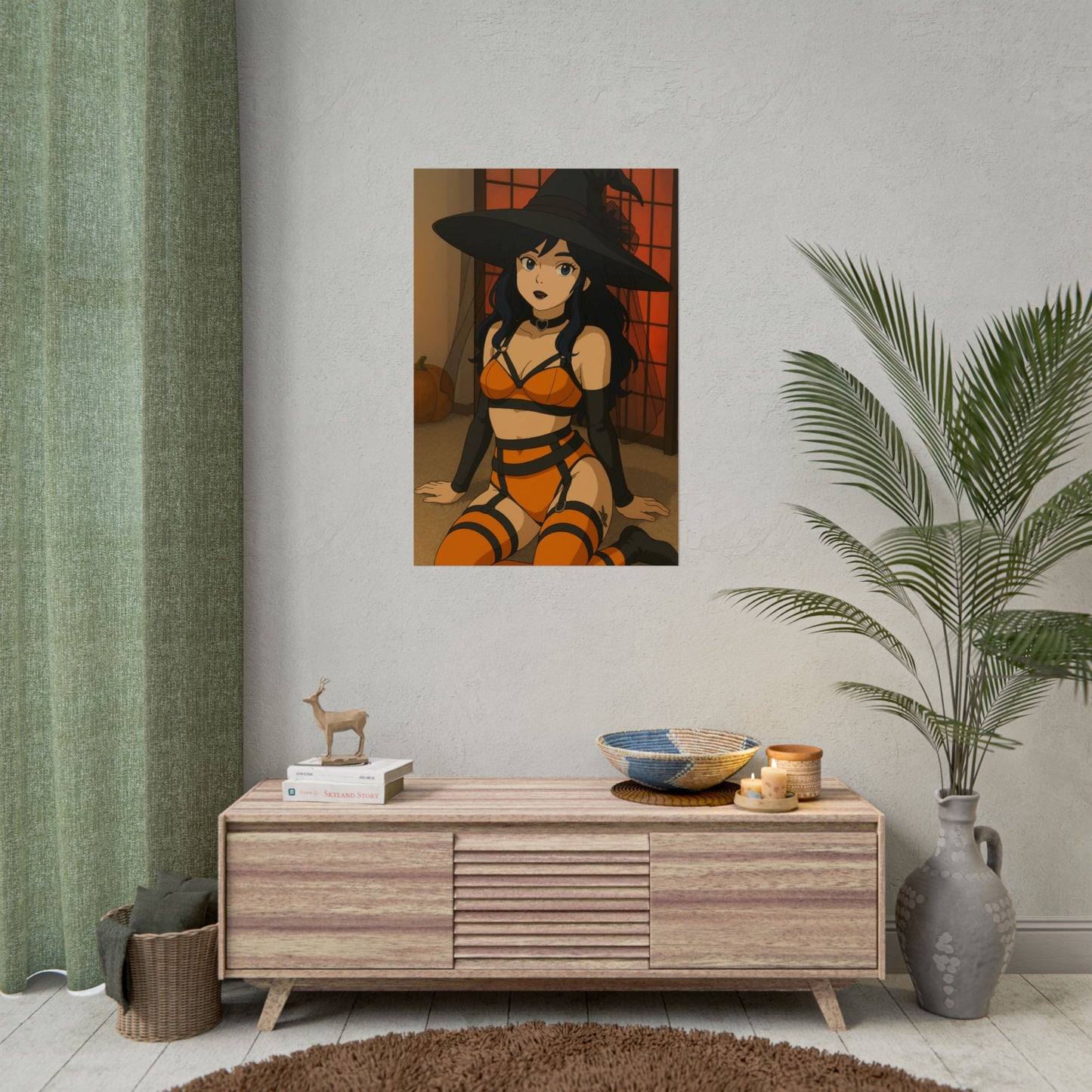 Loco Fits Anime Girls 'Any Witch Way' Poster