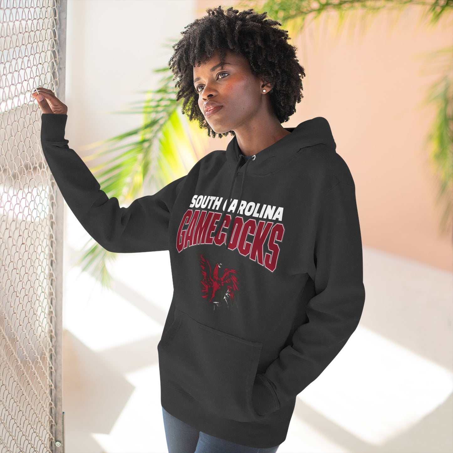 'South Carolina Gamecocks' Three-Panel Fleece Hoodie
