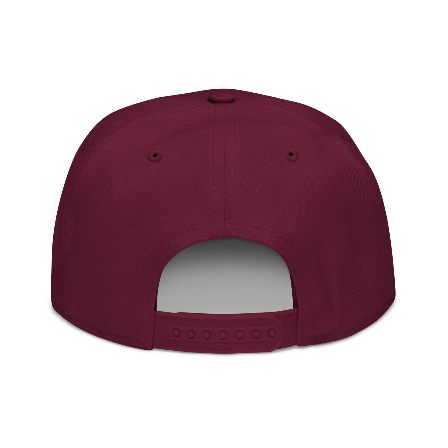 Base "Wicked Way" White Gothic Script Snapback