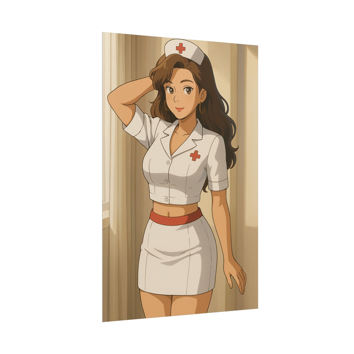 Loco Fits Anime Girls 'Naughty Nurse' Poster