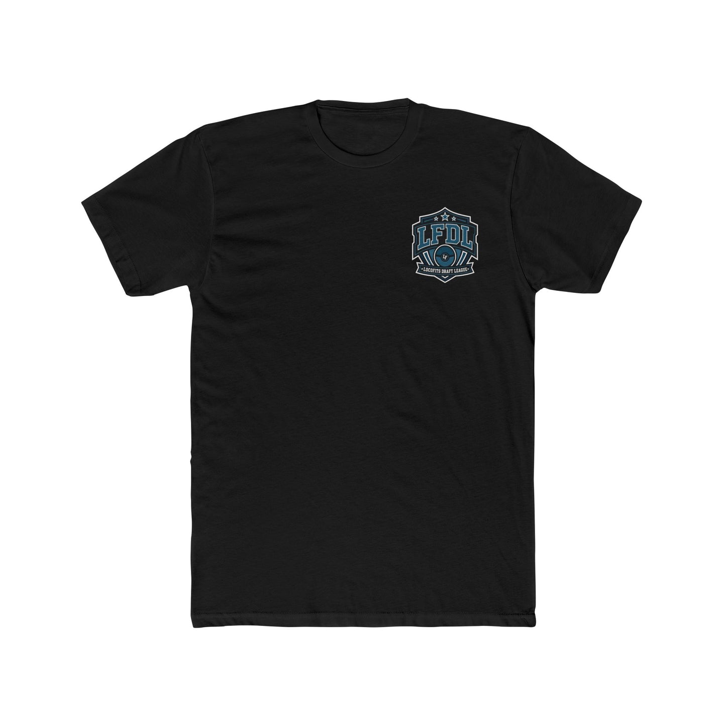 LocoFits Draft League Sleeping Pocket Logo Cotton Crew Tee
