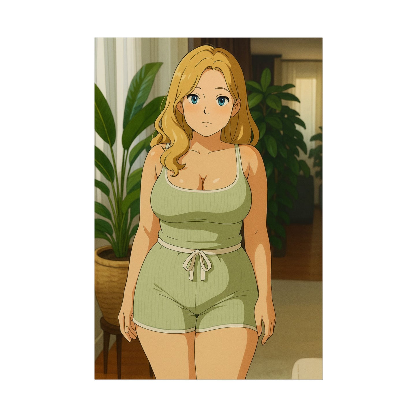 Loco Fits Anime Girls 'Good Morning' Poster