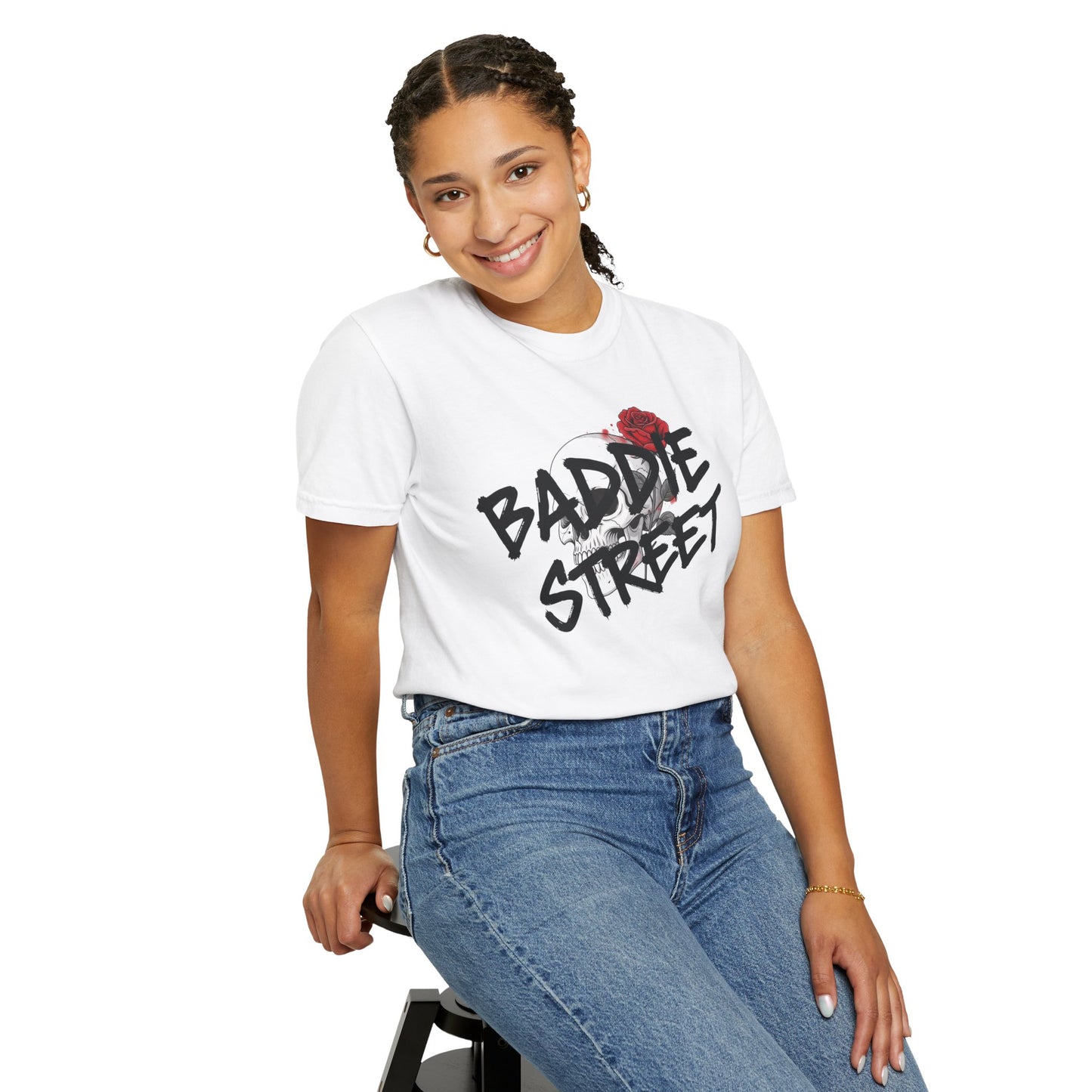 Exclusive "Baddie Street" Dying Love Graphic Tee