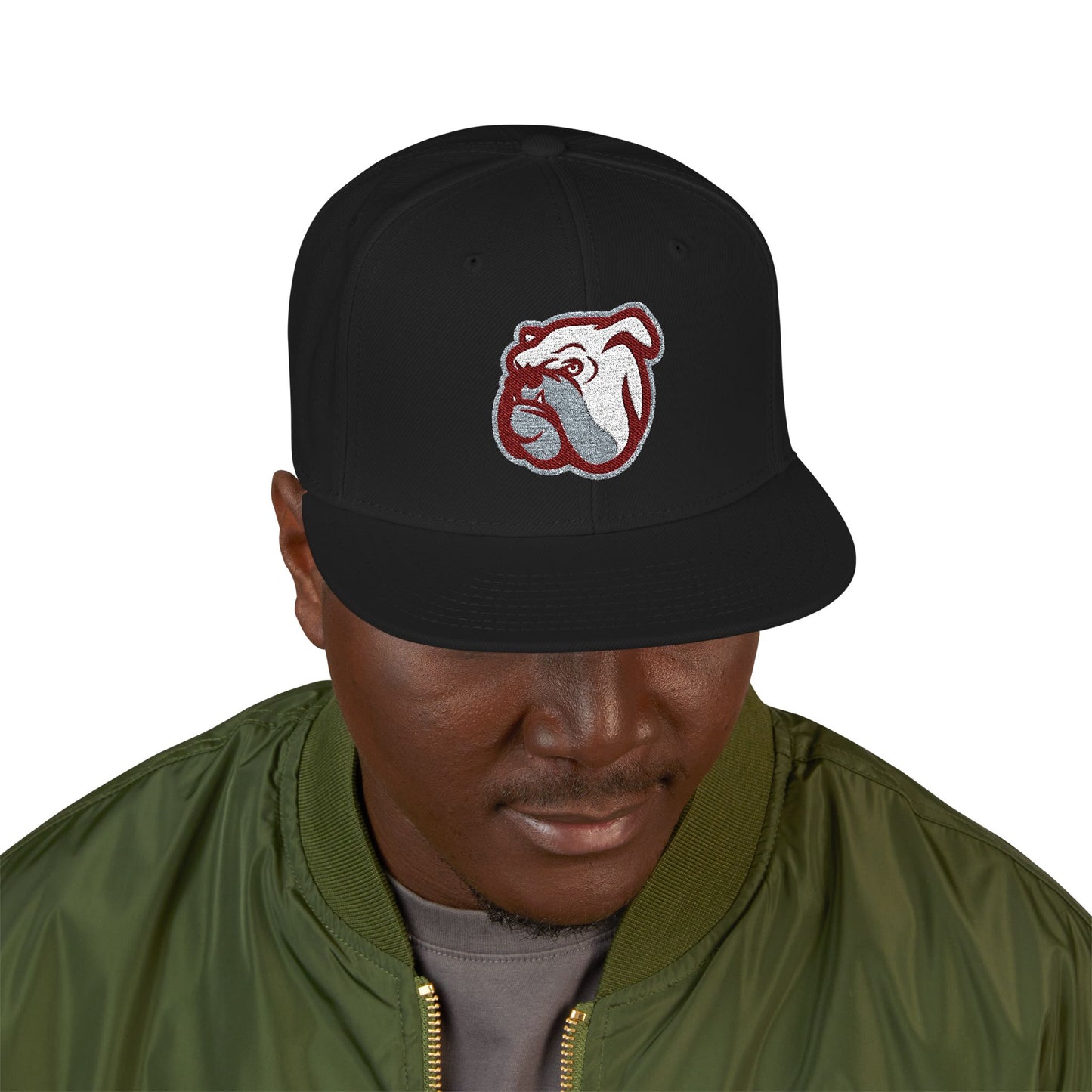 'Mississippi State Bulldog Head' Logo Snapback