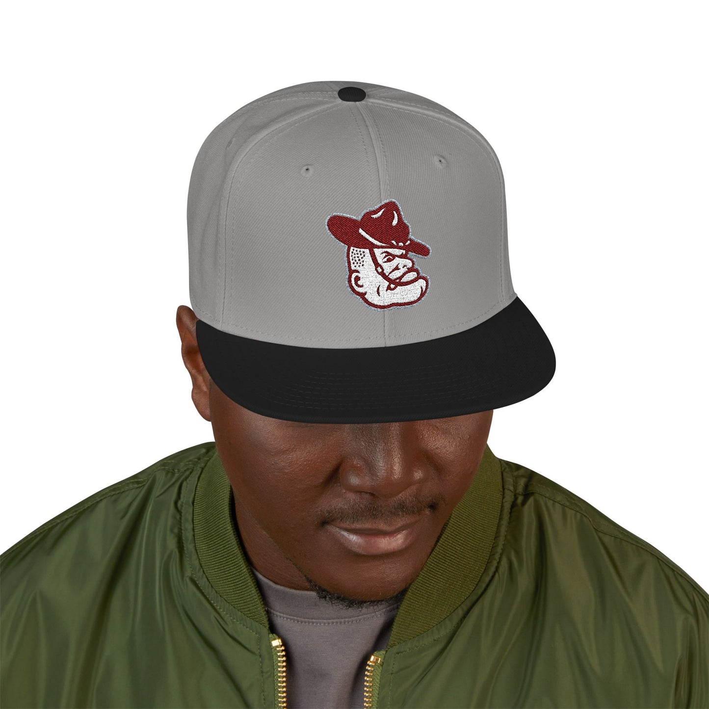 'Texas A&M Sarge Head' Logo Snapback