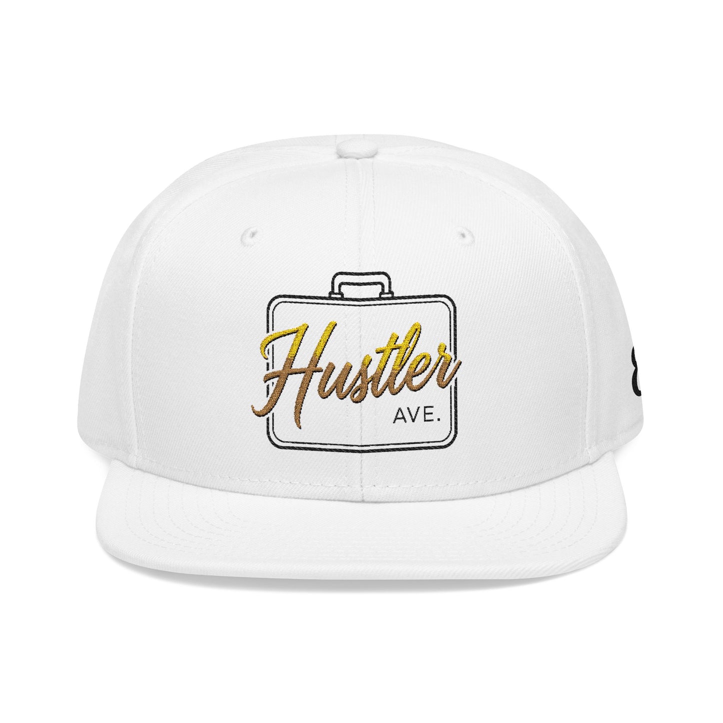 "Hustler Ave" #88 All Business Gold Briefcase Snapback