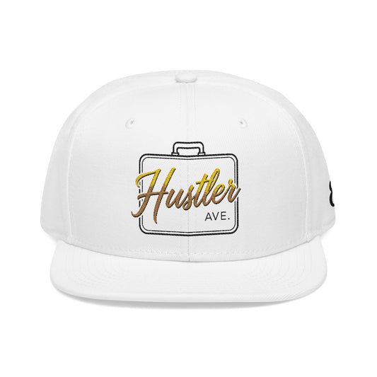 "Hustler Ave" #88 All Business Gold Briefcase Snapback