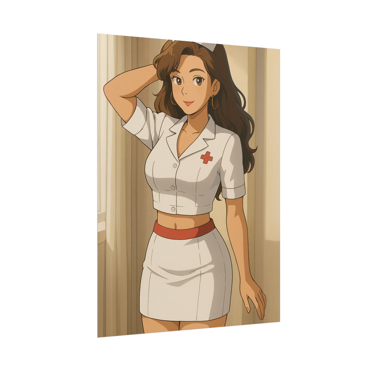 Loco Fits Anime Girls 'Naughty Nurse' Poster