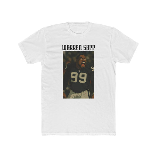 Anime Football 'Warren Sapp' Cotton Crew Tee