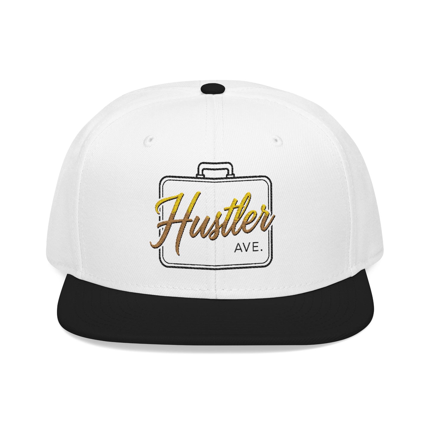 Base "Hustler Ave" All Business Gold Briefcase Snapback