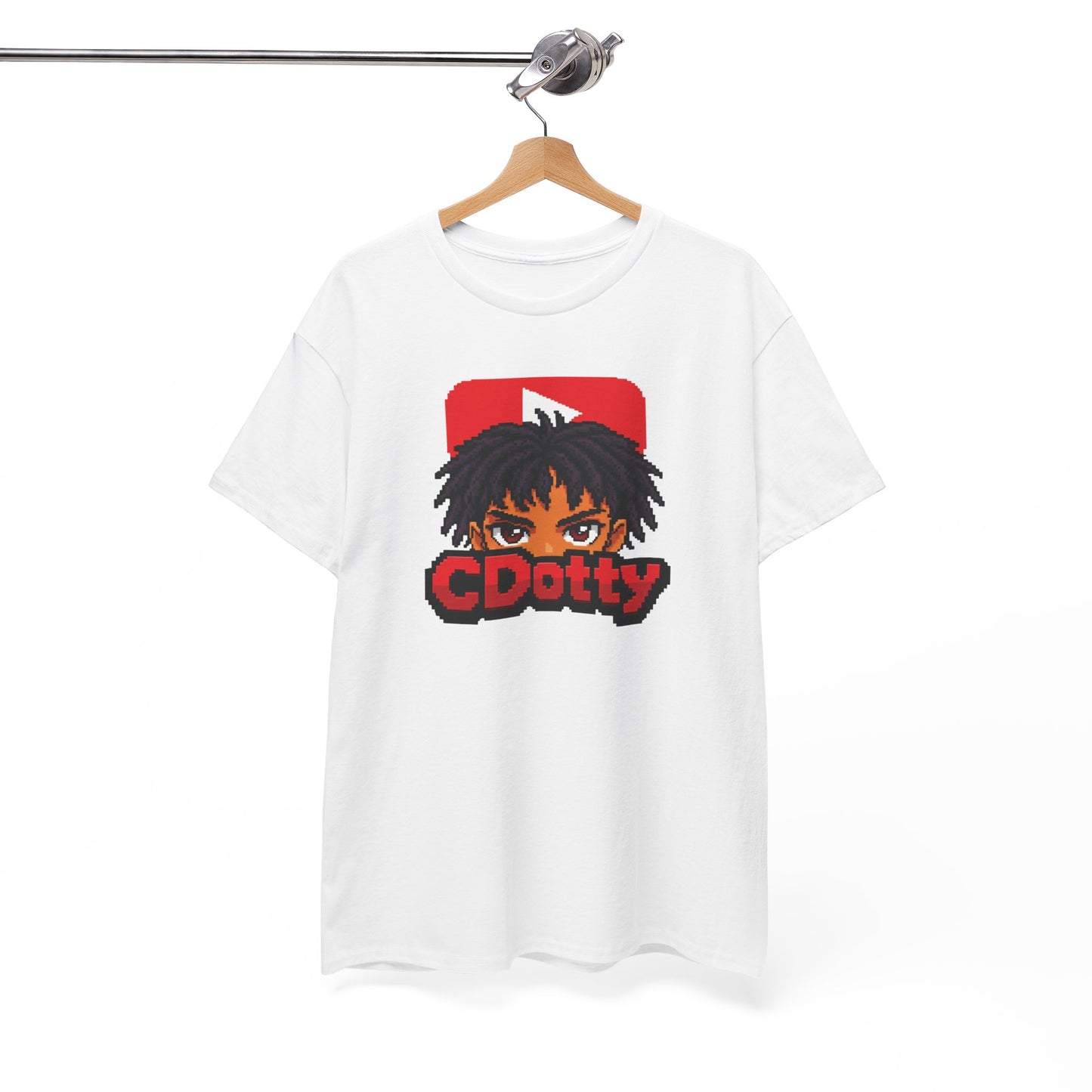 CDotty 64-Bit YouTube Unisex Heavy Cotton Tee