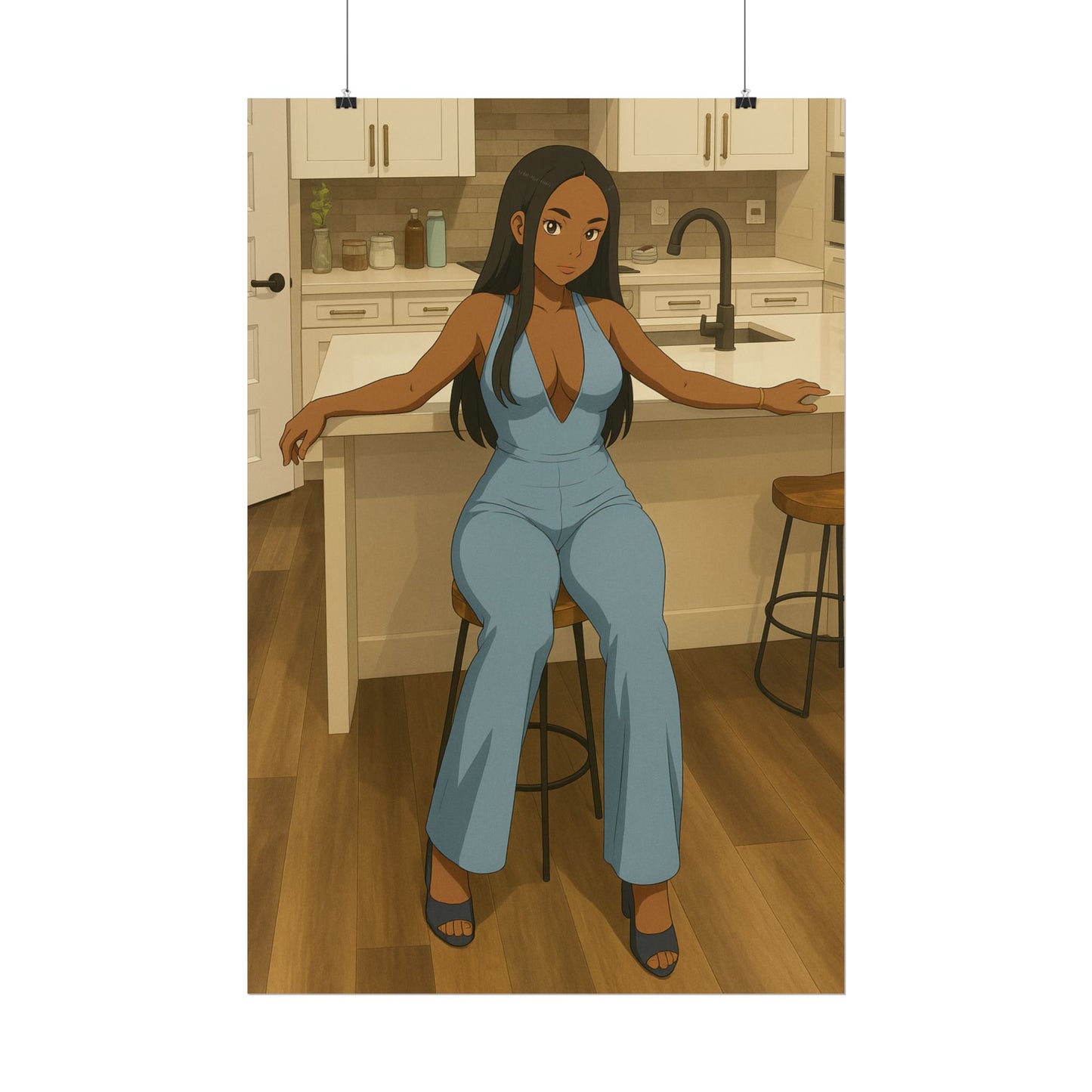 Loco Fits Anime Girls 'Kitchen Snack' Poster