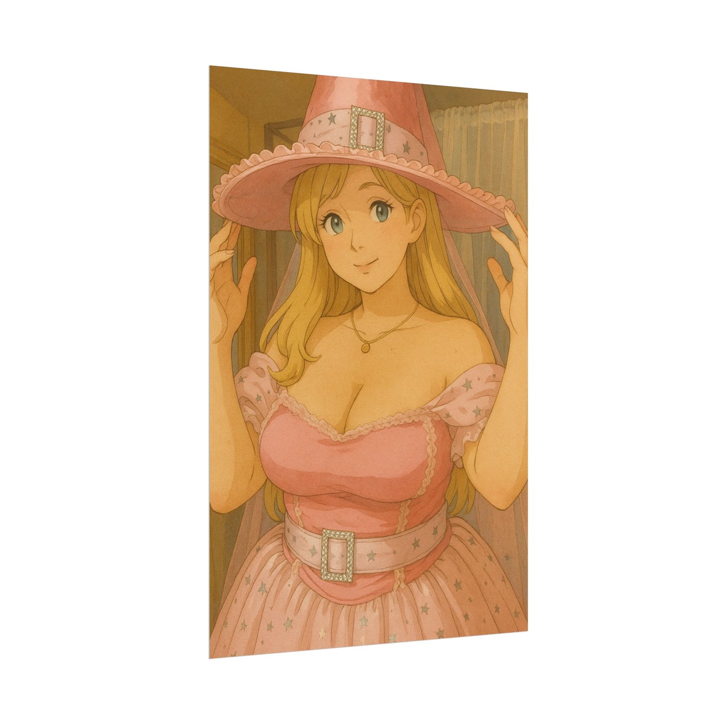 Loco Fits Anime Girls 'Good Witch' Poster