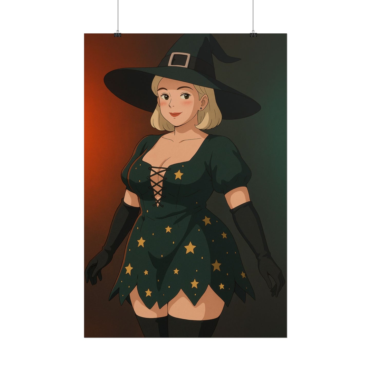 Loco Fits Anime Girls 'A Little Bewitched' Poster