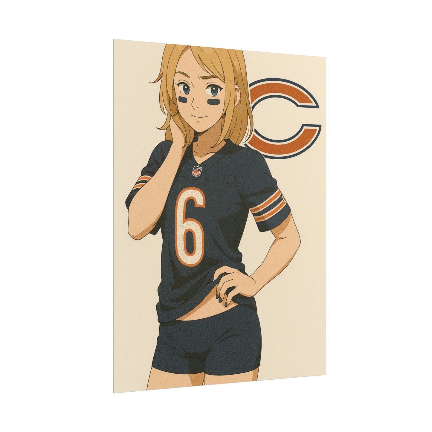 Loco Fits Anime Girls 'Bears Girl 4' Poster