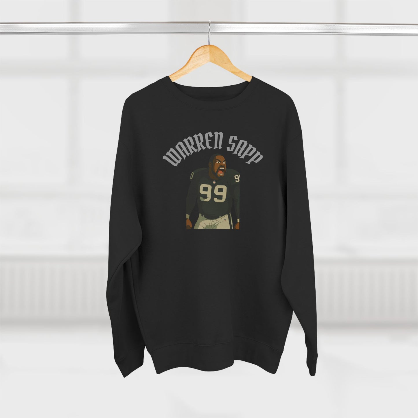 Anime Football 'Warren Sapp' Crewneck Sweatshirt