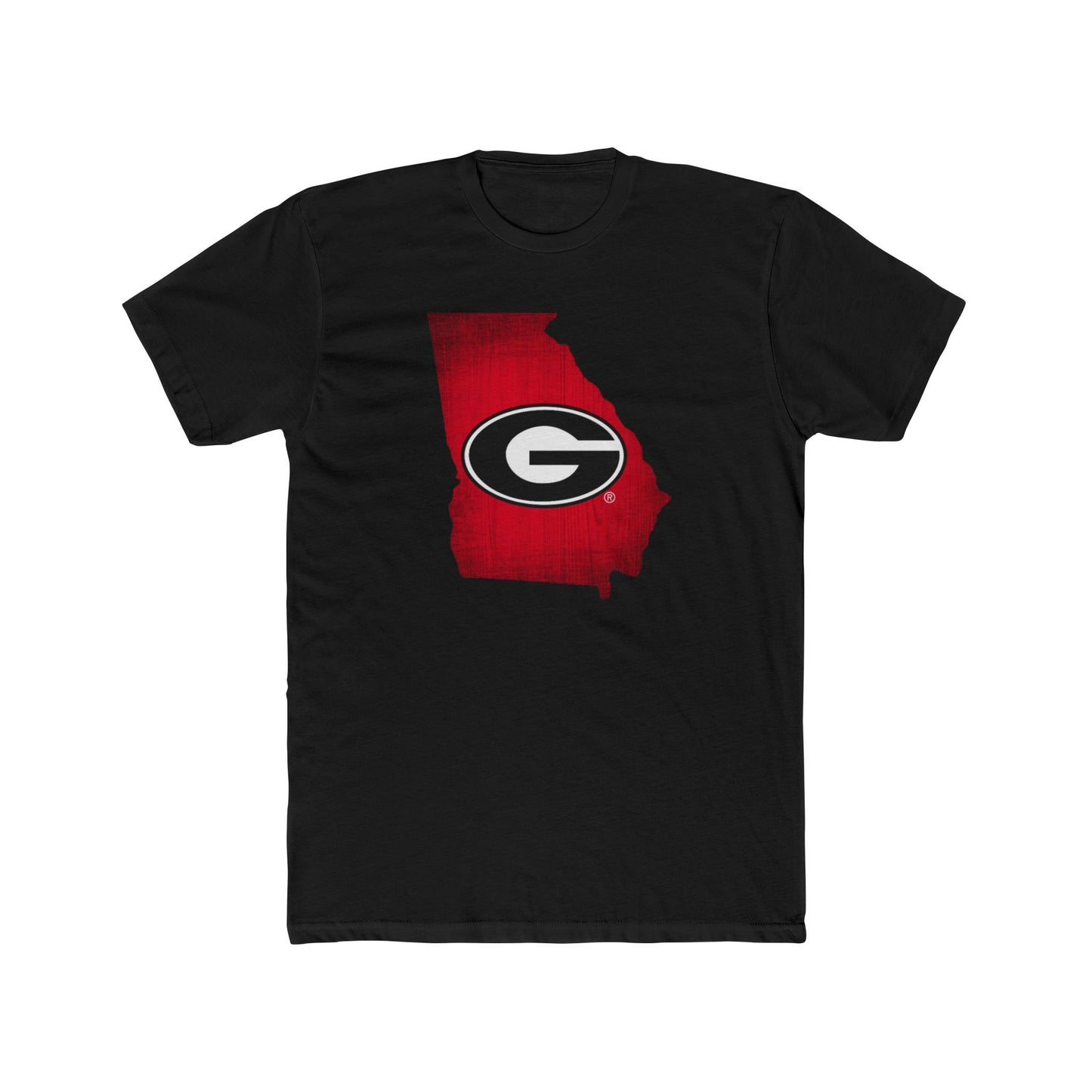 'Georgia Bulldogs State of Georgia' Cotton Crew Tee