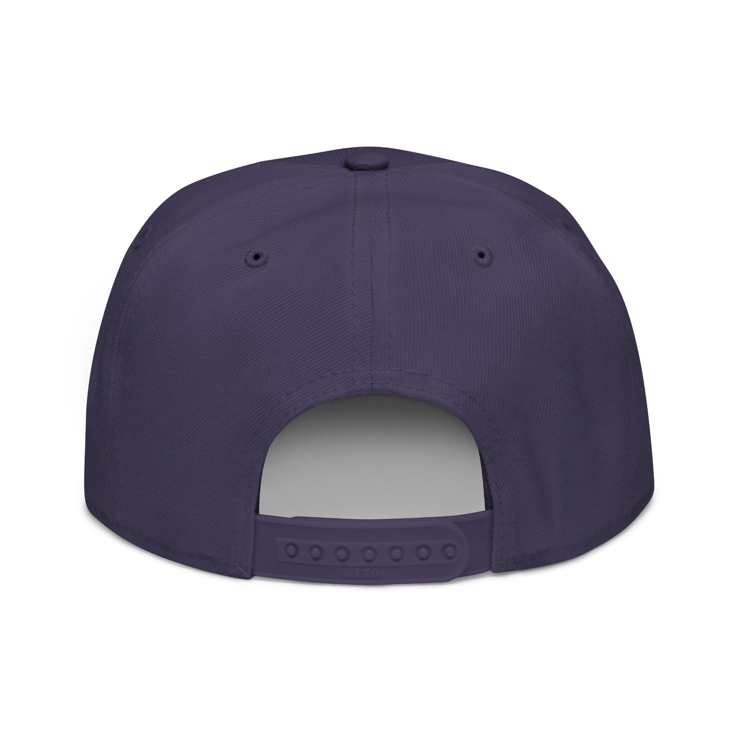 Base "Wicked Way" White Gothic Script Snapback