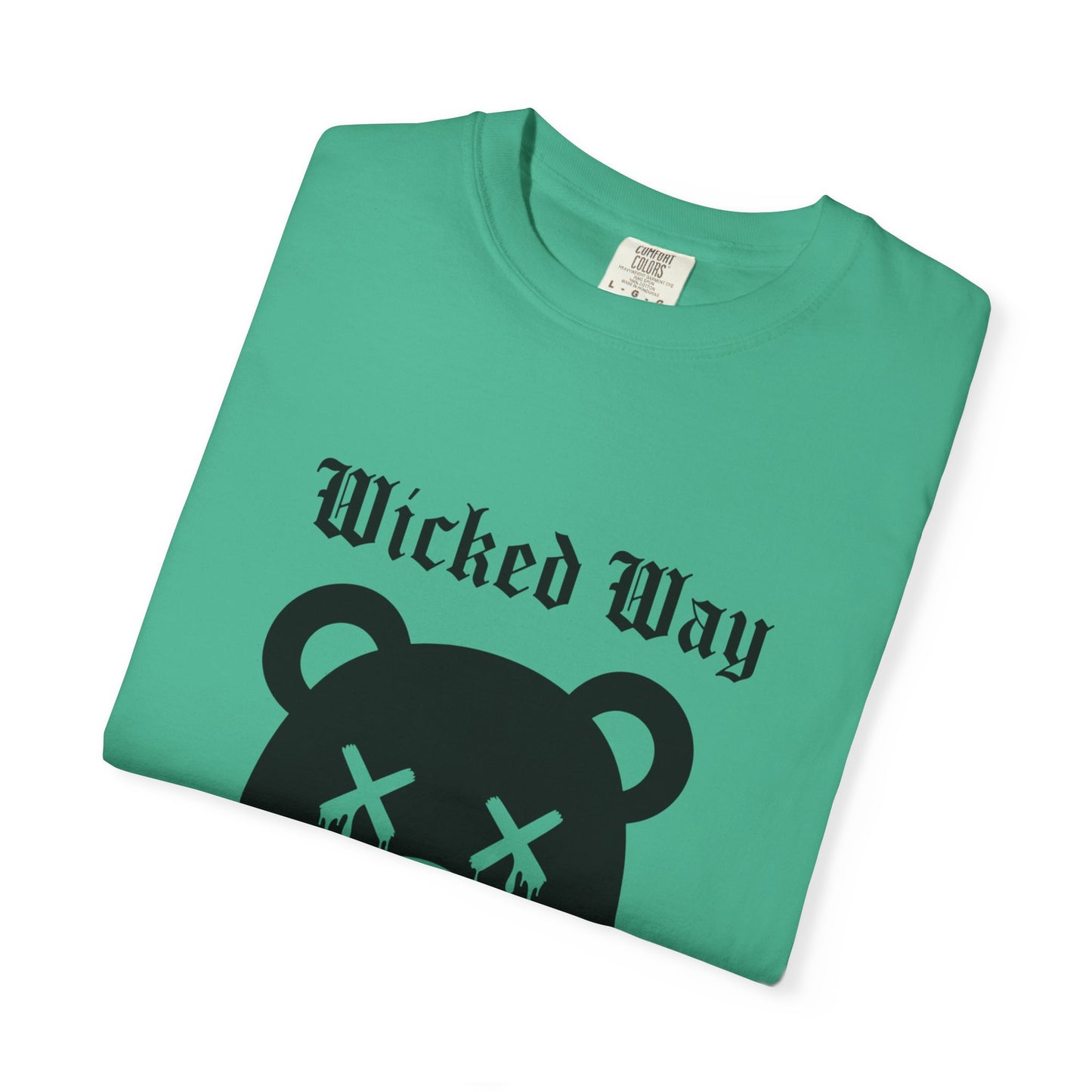 "Wicked Way" Dead Bear Head T-Shirt (Multi Color Options)