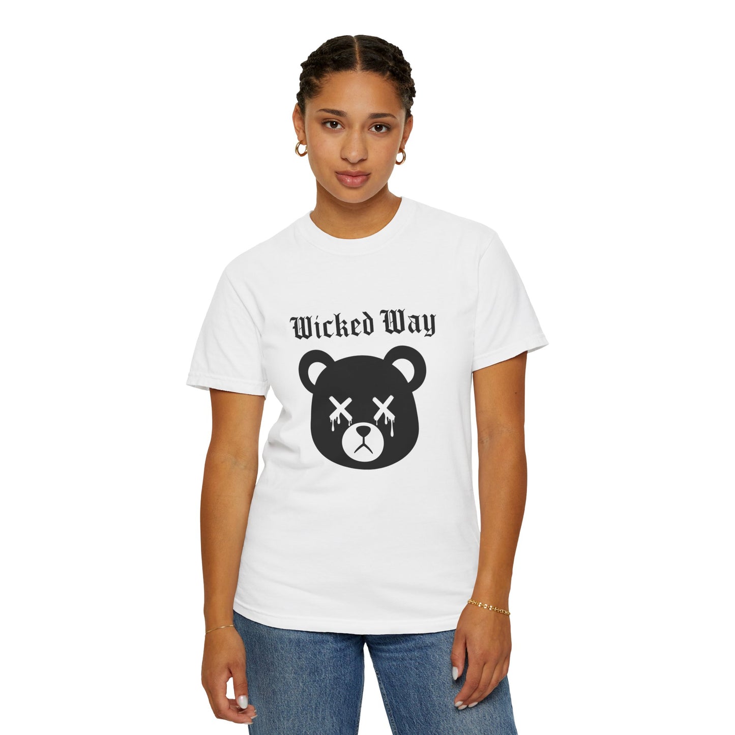 "Wicked Way" Dead Bear Head T-Shirt (Multi Color Options)