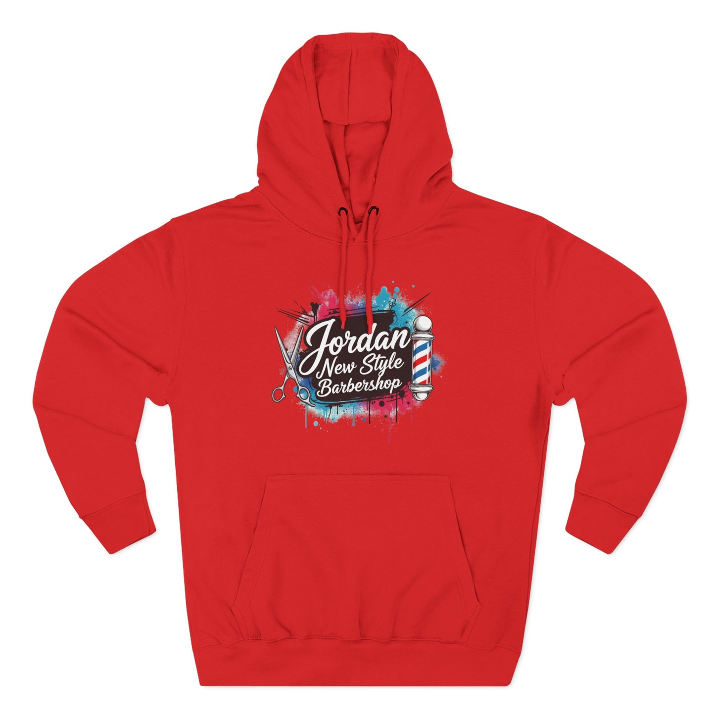 Jordan New Style Barbershop Alternative Logo V2 College Hoodie
