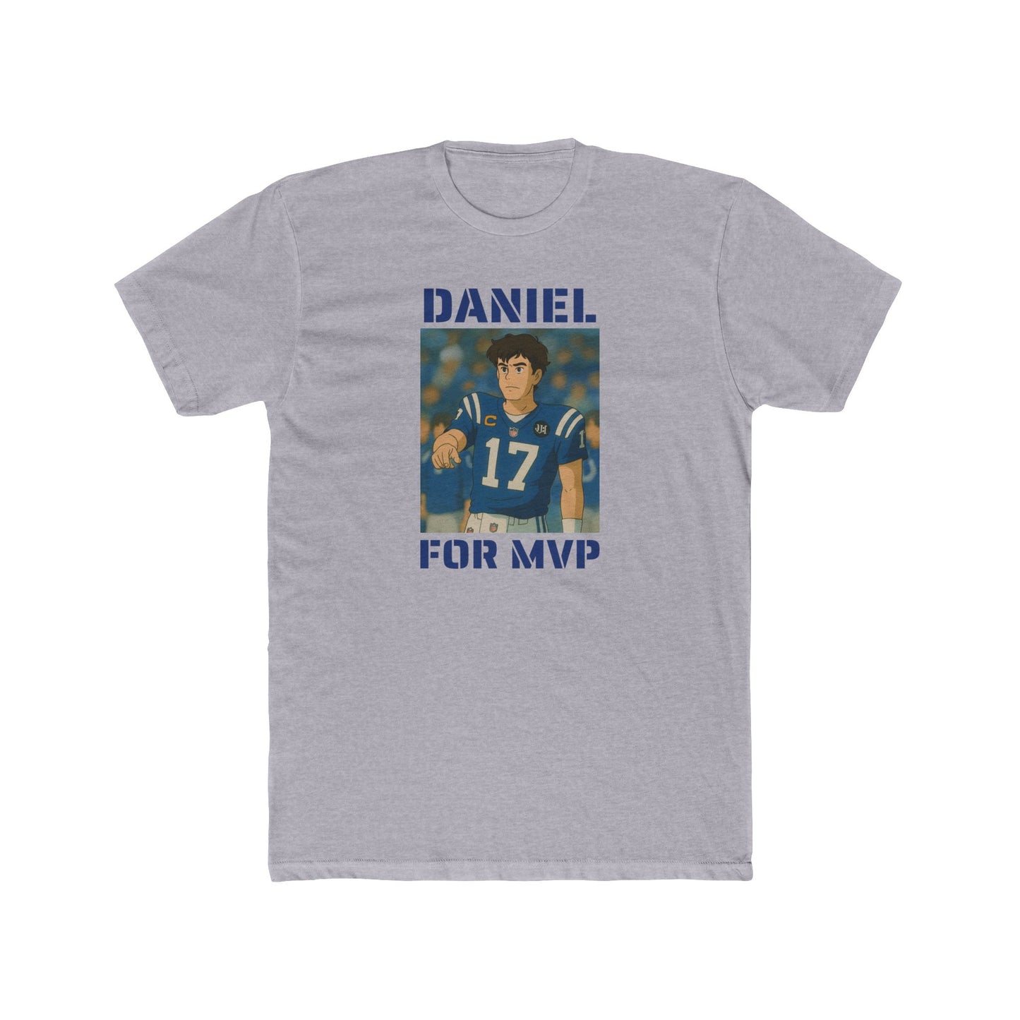 Anime Football 'Daniel For MVP' Cotton Crew Tee