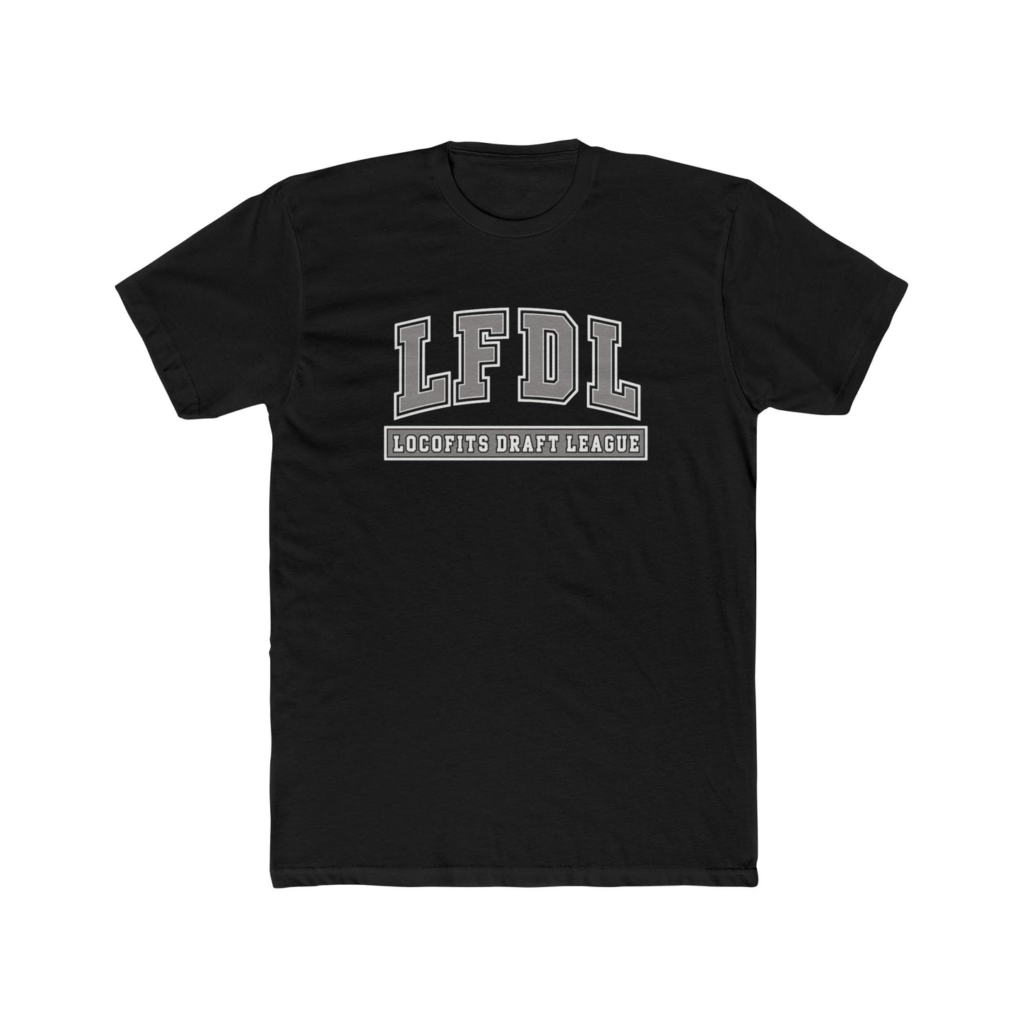 LocoFits Draft League Base Cotton Crew Tee
