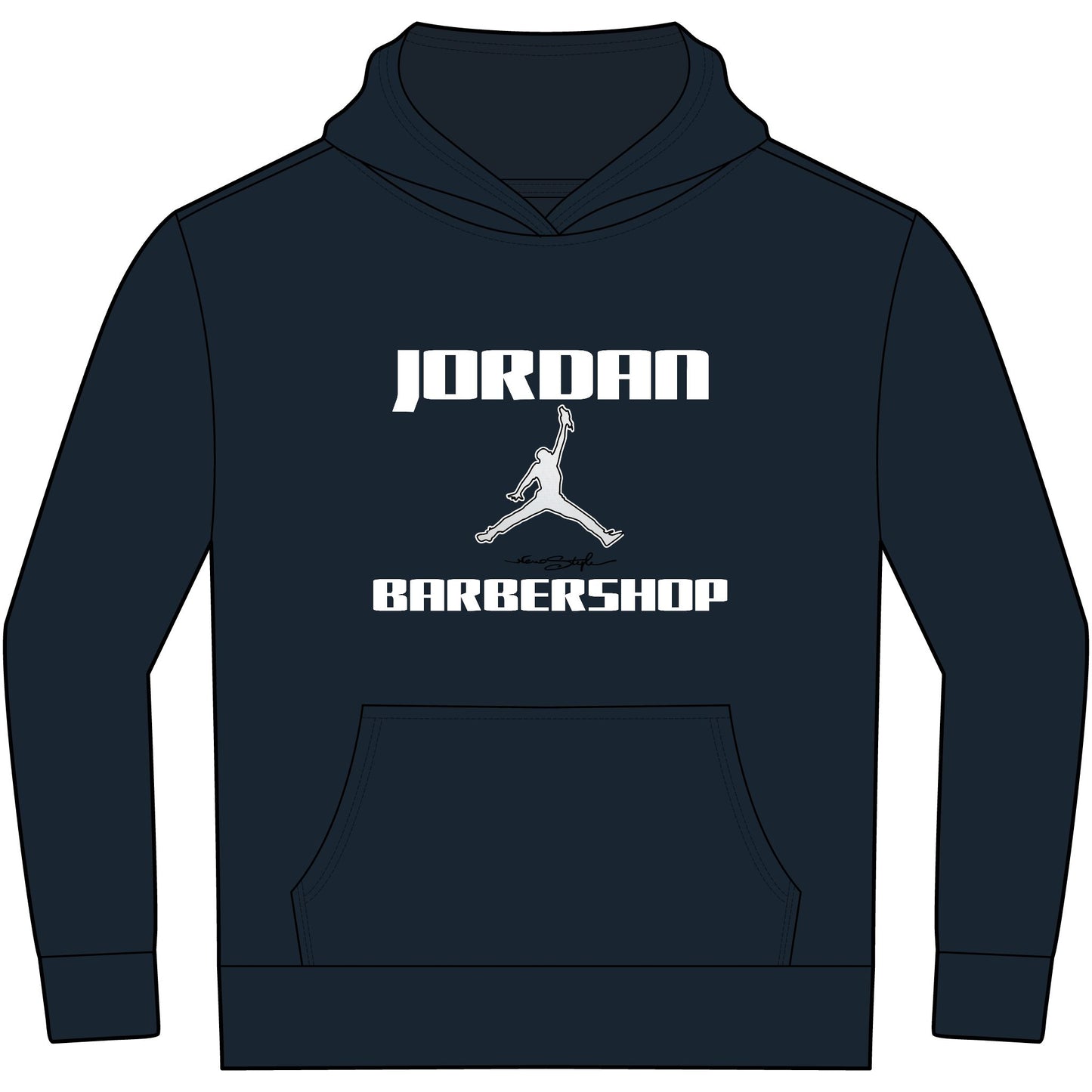 Jordan New Style Barbershop V.I.T. Youth Fleece Hoodie