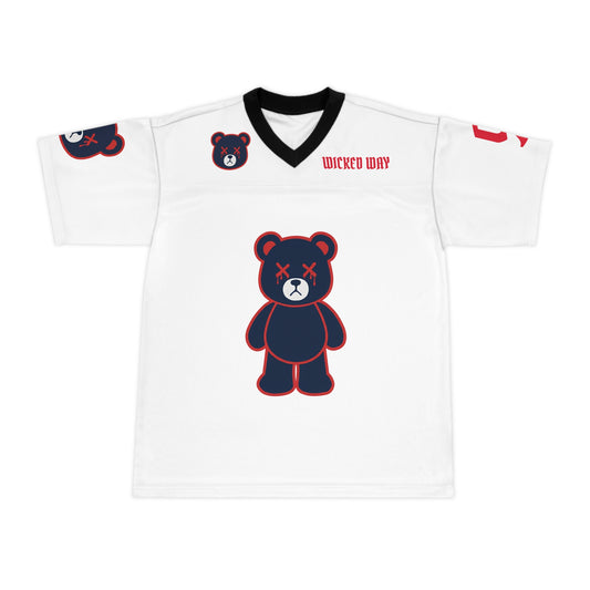 "Wicked Way" #9 Boutte Deady Bears Football Jersey