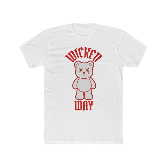 "Wicked Way" Deady Bear V6 Cotton Crew Tee