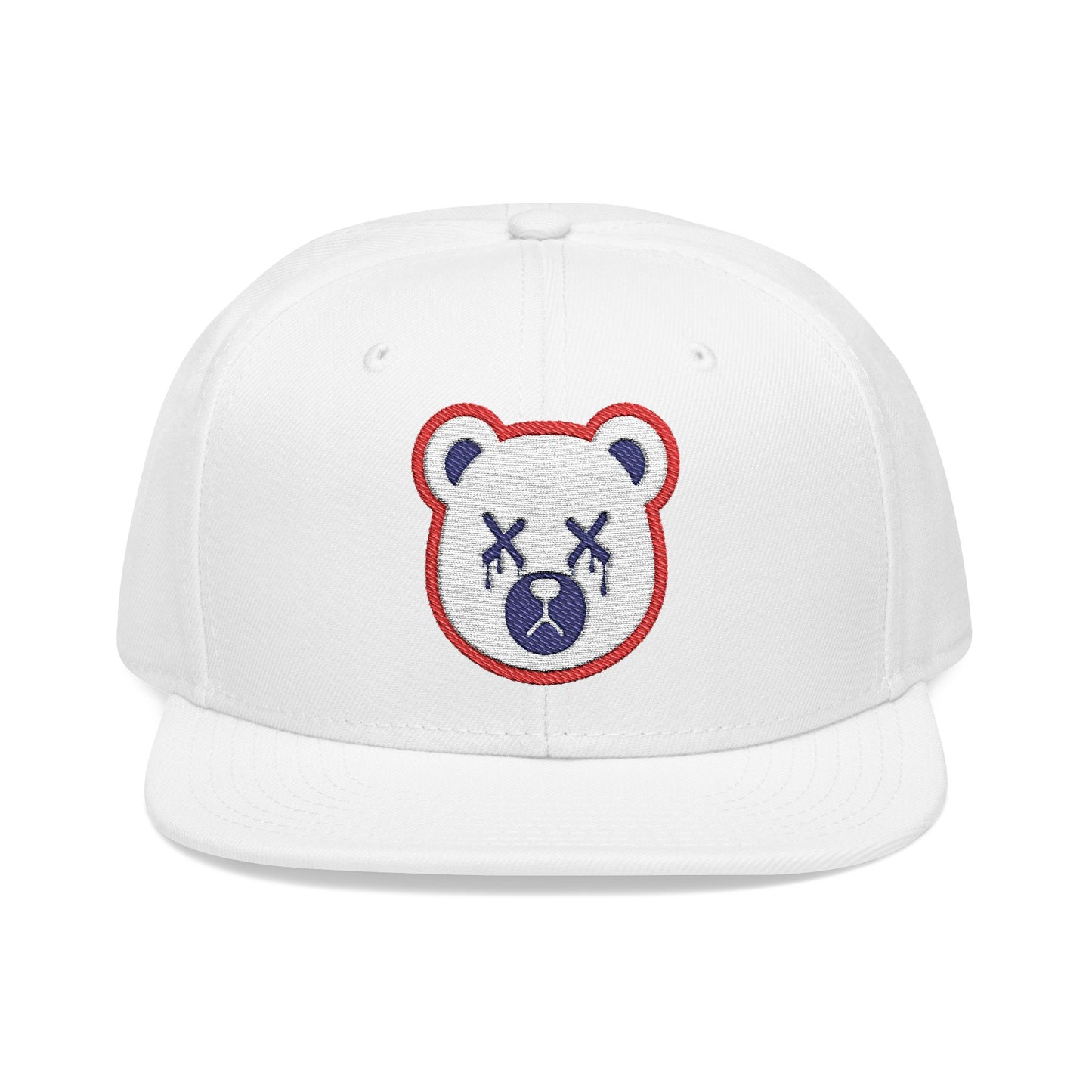 "Wicked Way" Deady Bears Royal Blue, Red & White Logo Snapback