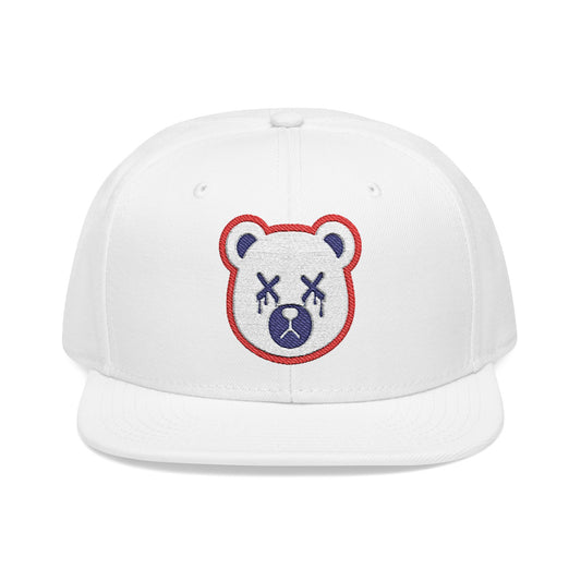 "Wicked Way" Deady Bears Royal Blue, Red & White Logo Snapback