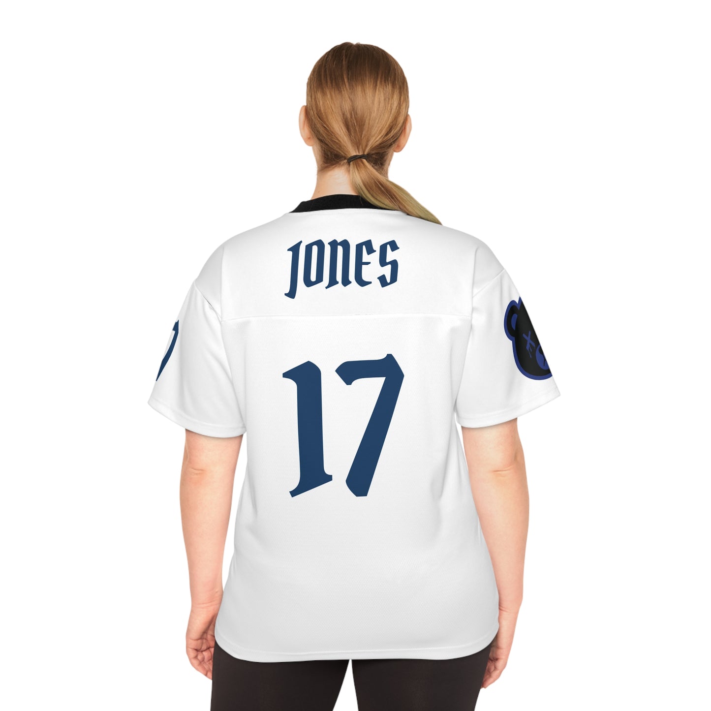 "Wicked Way" #17 Jones Deady Bears Football Jersey