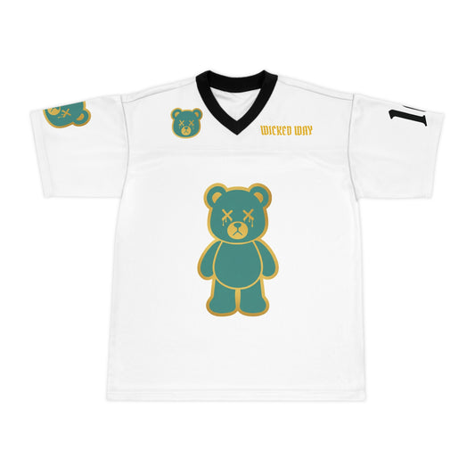 "Wicked Way" #16 Lawrence Deady Bears Football Jersey