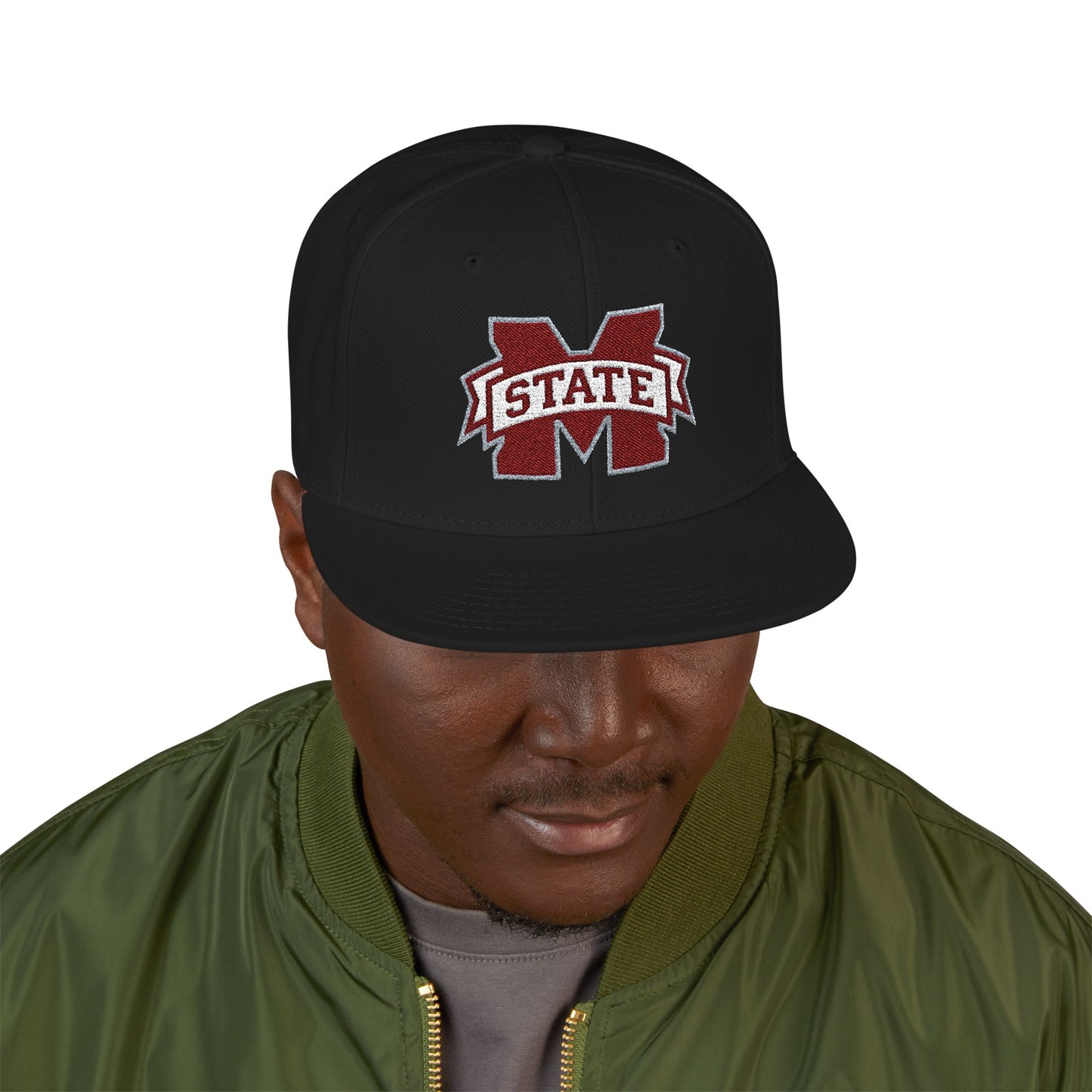 'Mississippi State M' Logo Snapback