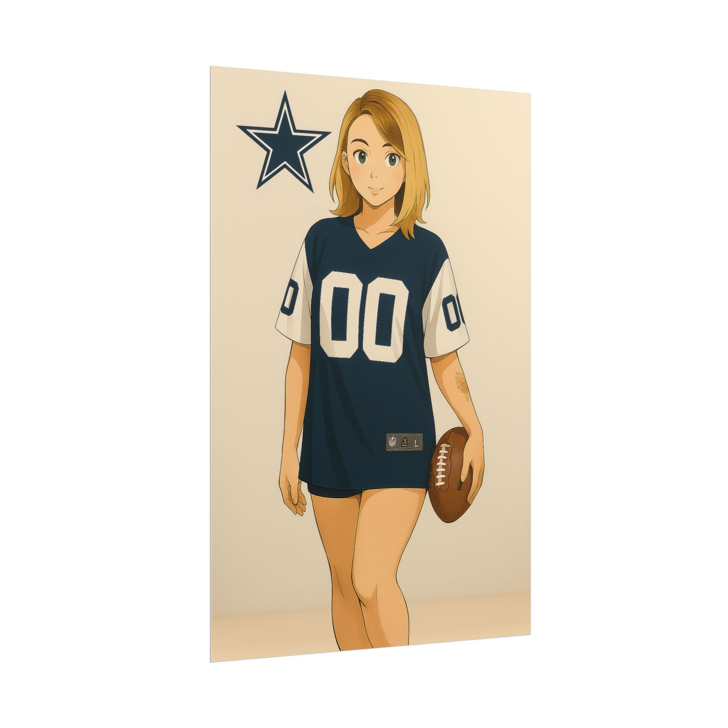 Loco Fits Anime Girls 'Cowboys Girl 1' Poster