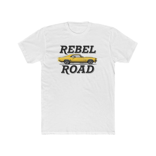 "Rebel Road" Straight Away Cotton Crew Tee (Multi Color Options)