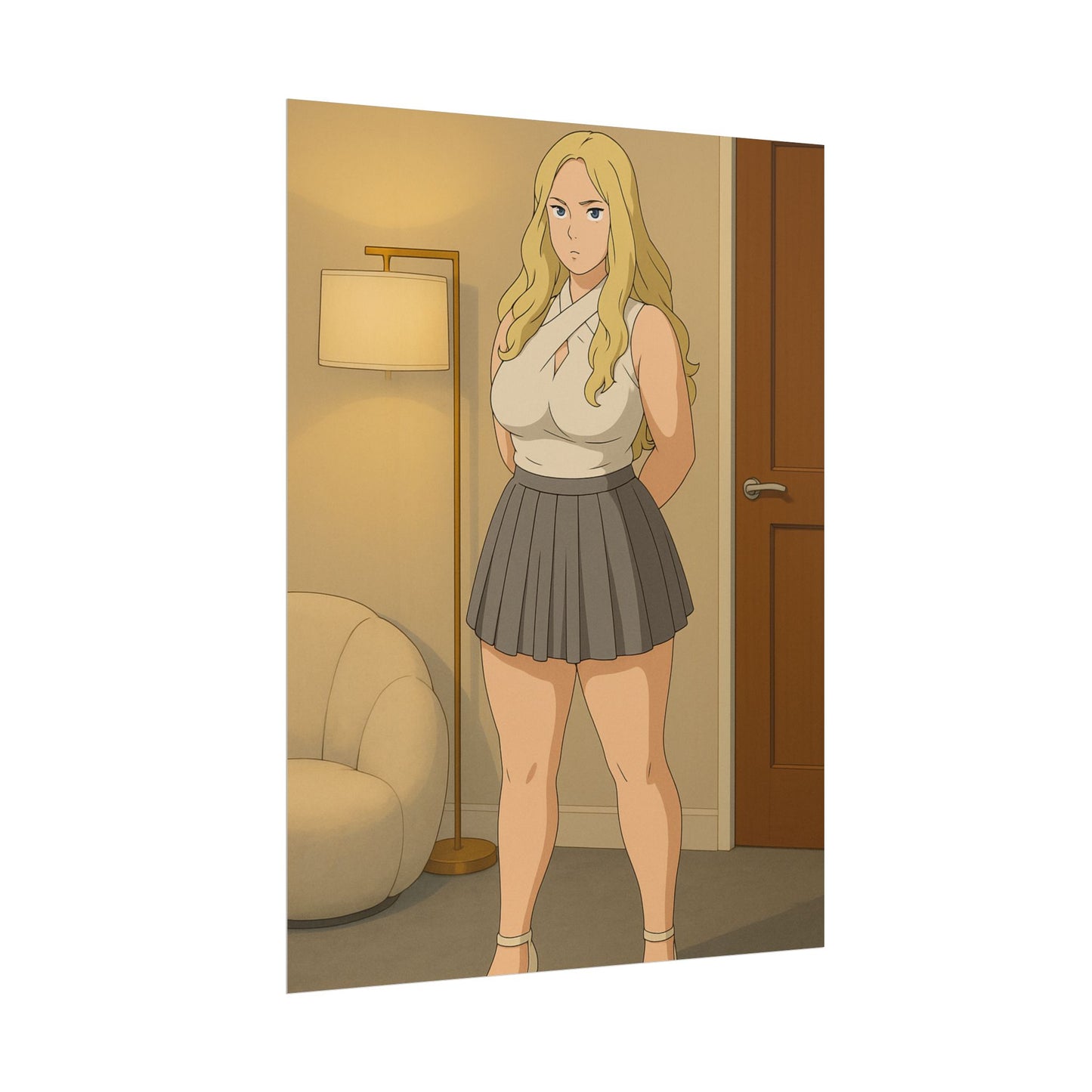 Loco Fits Anime Girls 'You'll be seen now' Poster