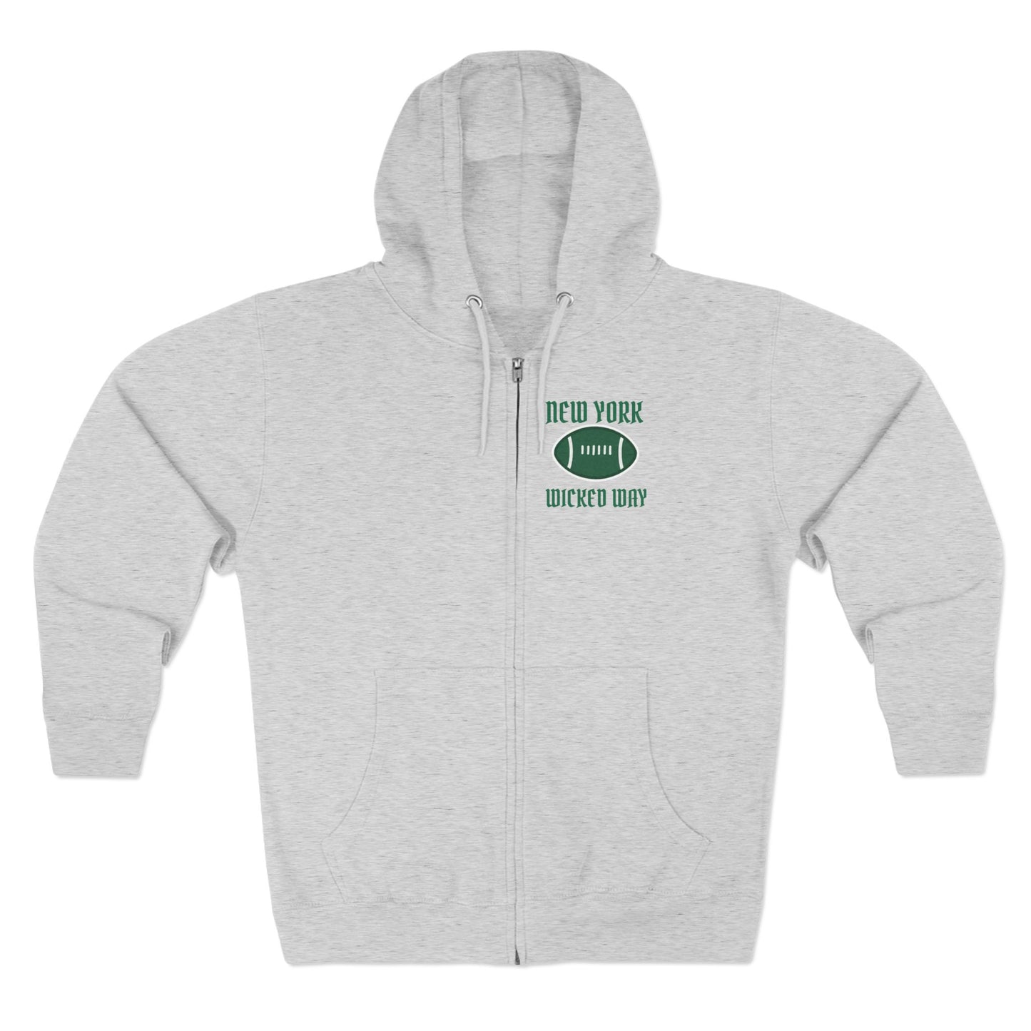 "Wicked Way" New York Football Zip Hoodie
