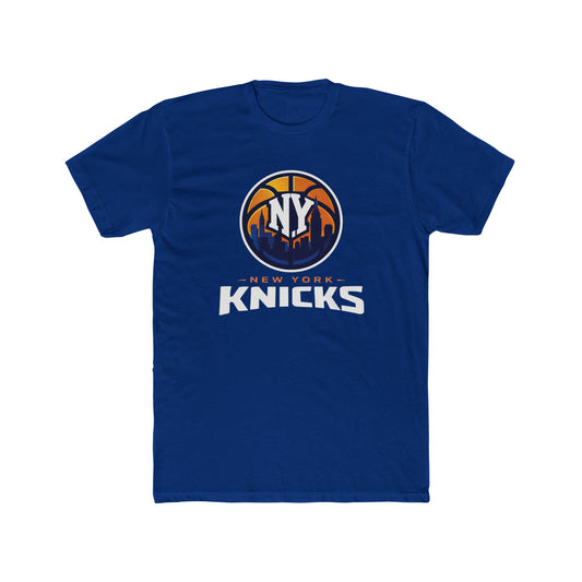 Loco Fits New "NBA New York Knicks Basketball Concept Logo" Cotton Crew Tee