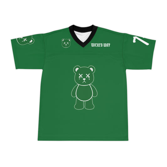 "Wicked Way" #74 Fashanu Deady Bears Football Jersey