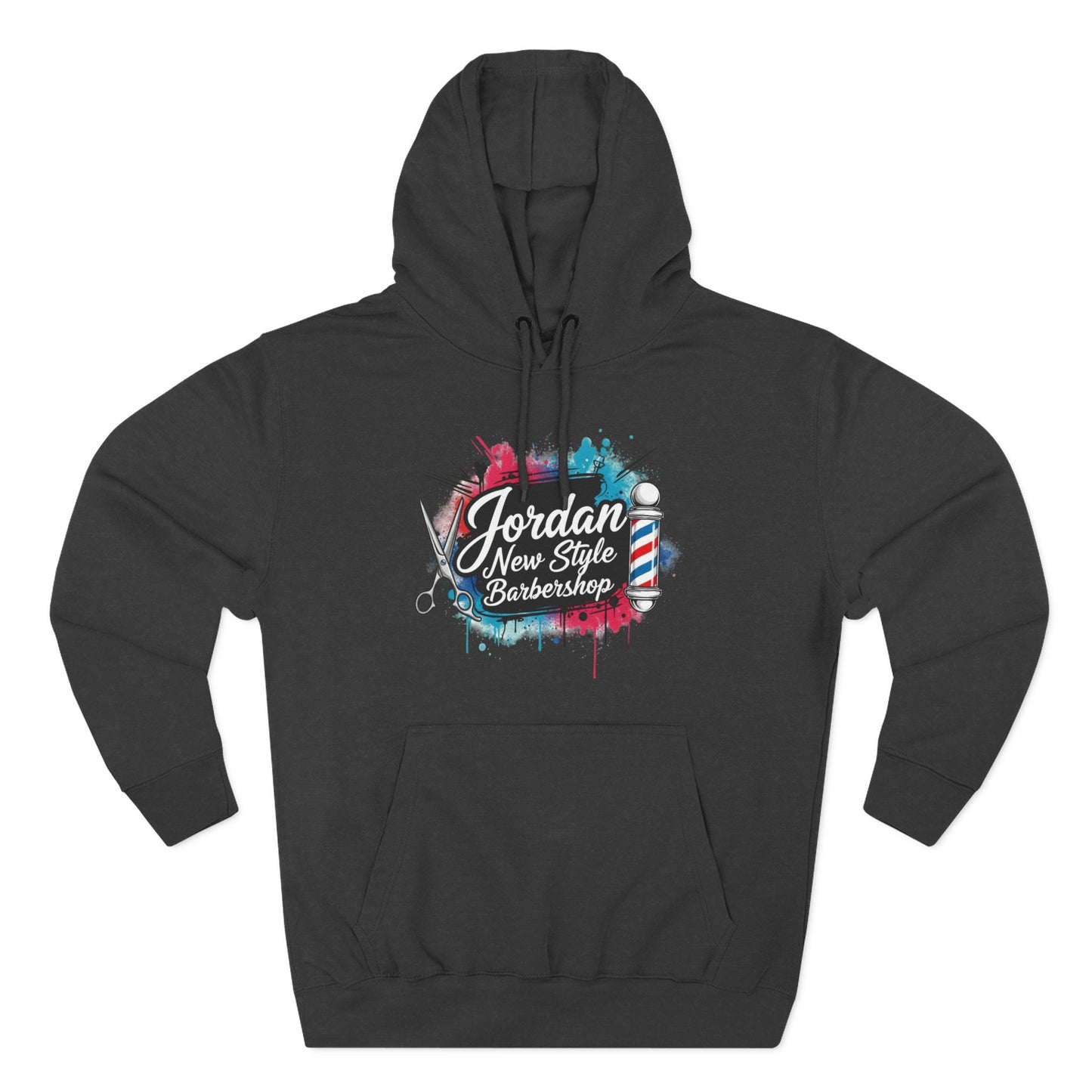 Jordan New Style Barbershop Alternative Logo V2 College Hoodie