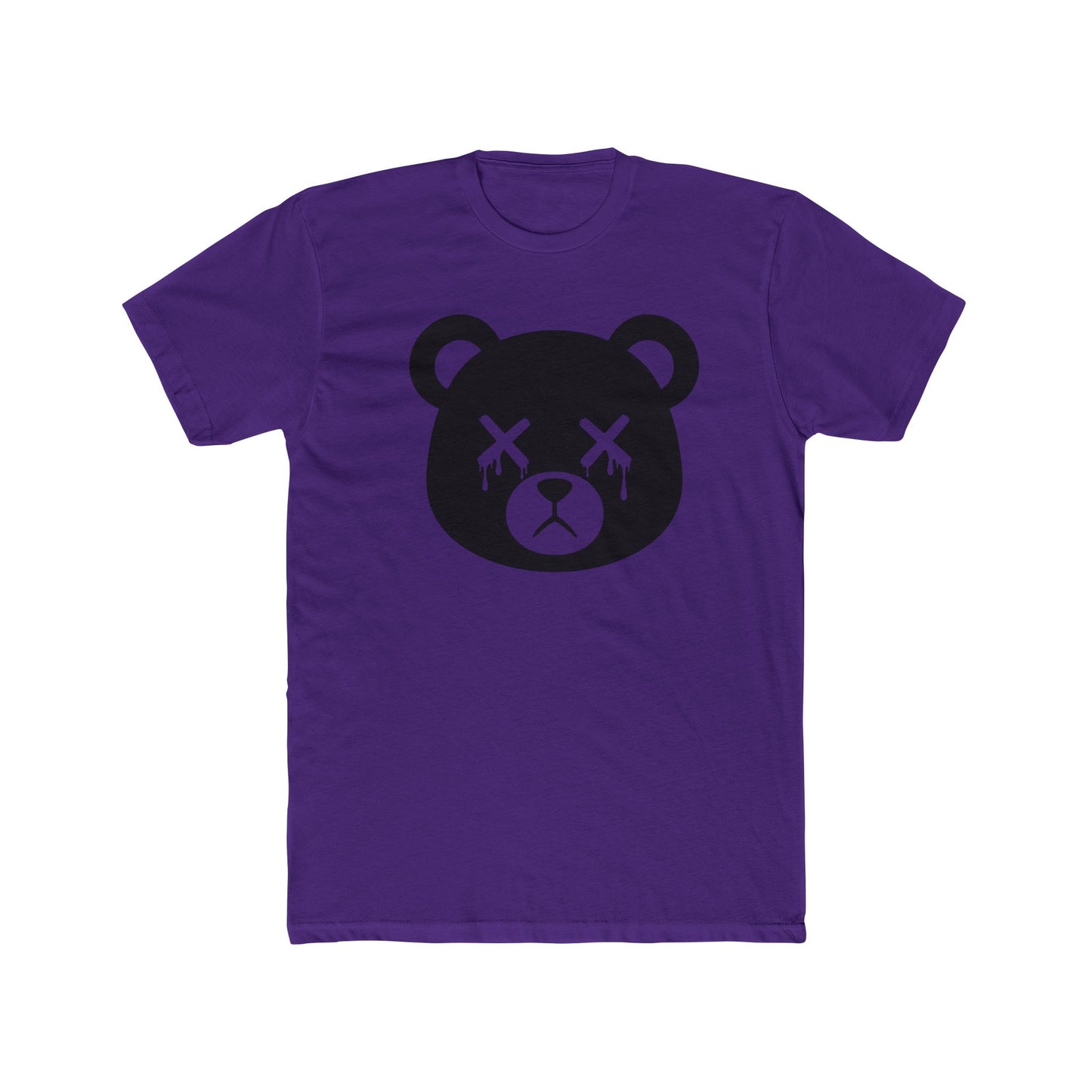 "Wicked Way" Deady Bear Head Solo Cotton Crew T-Shirt (Multi Color Options)