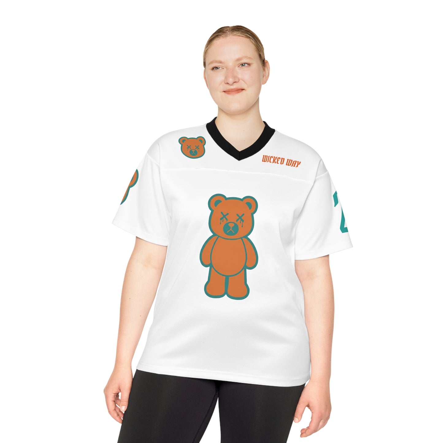 "Wicked Way" #29 Fitzpatrick Deady Bears Football Jersey