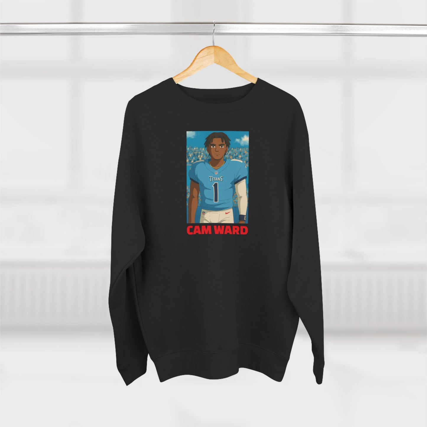 Anime Football 'Cam Ward' Crewneck Sweatshirt