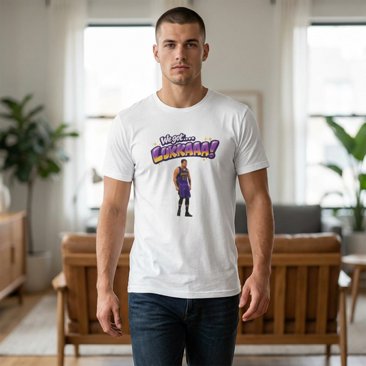 Loco Fits "We Got...Lukkaaa!" Cotton Crew Tee