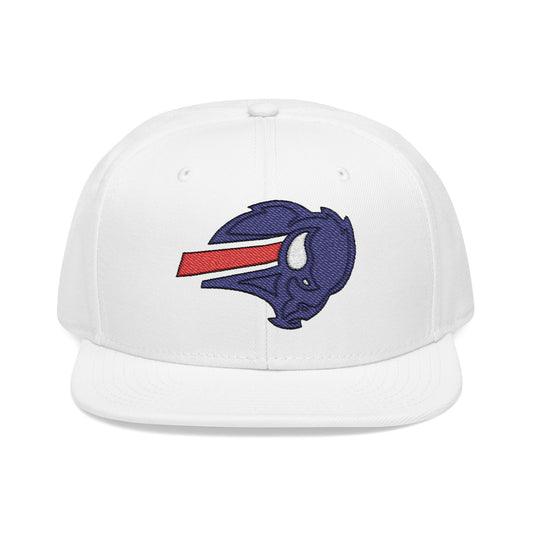 Loco Fits "NFL Buffalo Bills Big Buffalo Head Concept Logo" Snapback (Embroidery)