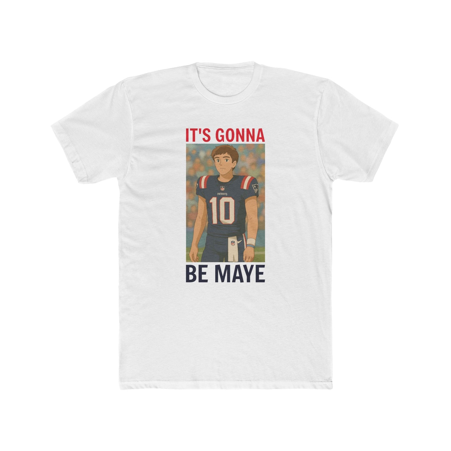 Anime Football 'It's Gonna Be Maye' Cotton Crew Tee