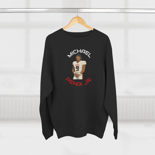 Anime Football 'Michael Penix Jr.' Crewneck Sweatshirt